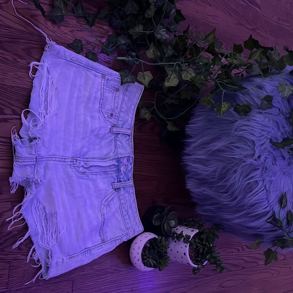 Barely worn American Eagle jean shorts. Button and zipper work perfectly fine